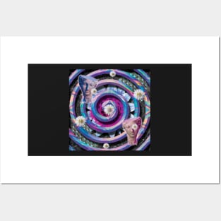 spiral into the goddessness you are Posters and Art